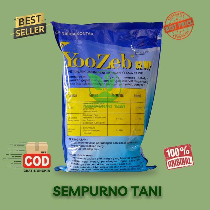 mataharitaman99 YooZeb Fungisida YOOZEB 82WP 1kg Mankozeb Kontak biru