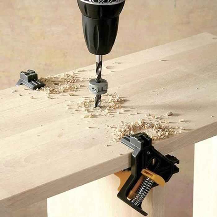 Corner Clamp Clip Penjepit Sudut Kayu Multifungsi 90 Derajat 4Pcs