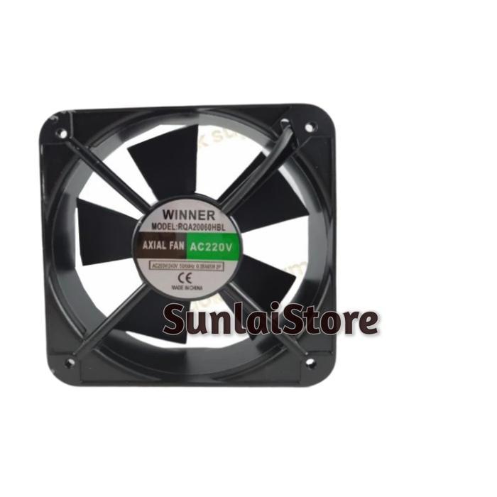 KIPAS COOLING KIPAS FAN 20X20 20 CM WINNER AC 220V EXHAUST