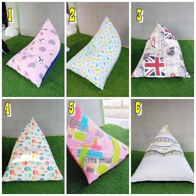 Bean Bag Triangle Dewasa Jumbo Size L Murah Original