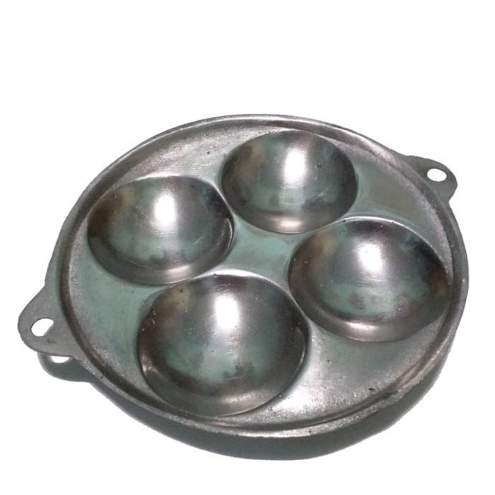 cetakan baklor lubang 4/cetakan kue cubit/cetakan kue lumpur