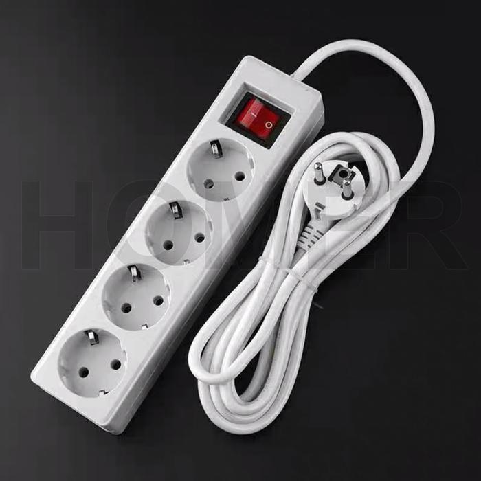 PROBEST STOP KONTAK ORIGINAL BER SNI COLOKAN SAMBUNGAN KABEL LISTRIK 2 3 4 5 LUBANG LOBANG PANJANG