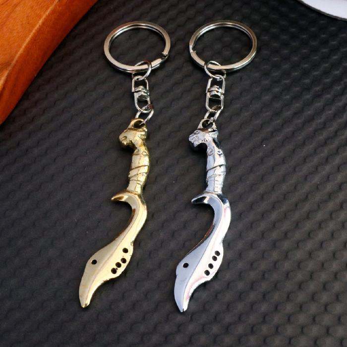 Gantungan kunci liontin kujang prabu Siliwangi, Aksesoris kuningan