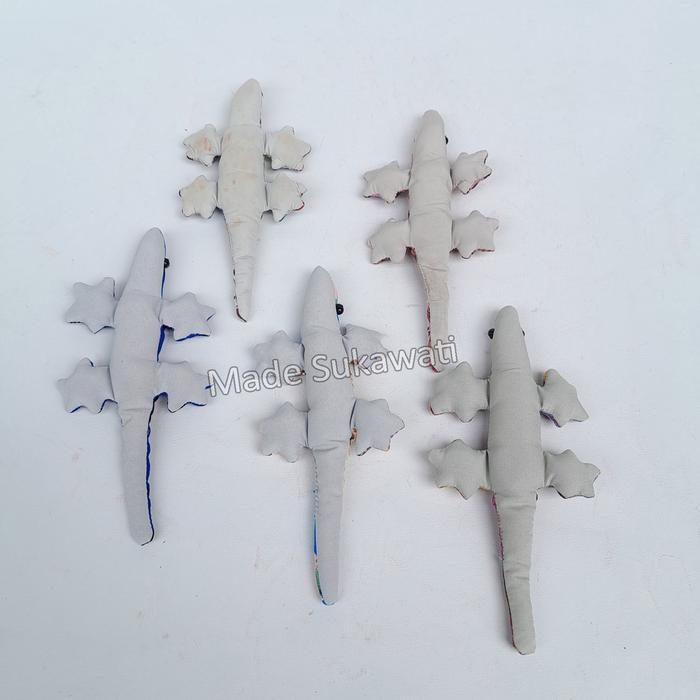 Boneka Pasir Tokek Gecko Cicak Kerajinan handmade