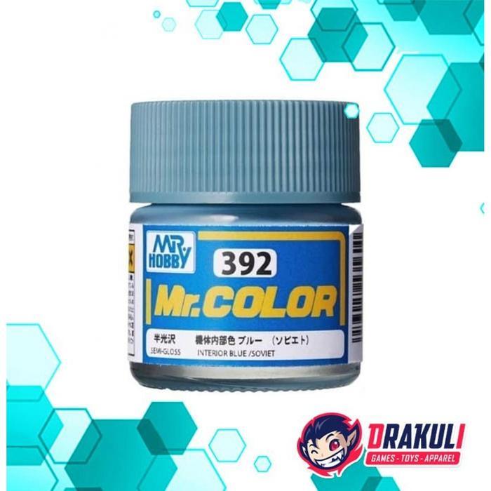 Mr. Hobby Mr. Color Model Kit Paint Interior Blue (Soviet) C392