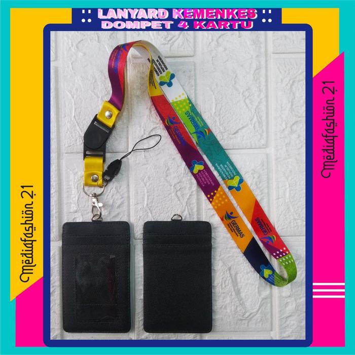 Lanyard Printing Kemenkes Germas (Paket Exclusive)