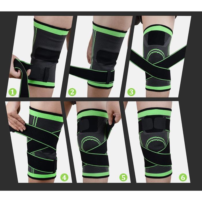 Deker Lutut Pelindung Lutut Olahraga Pengaman Knee Pad Elbow Support Size L ,Xl ,Xxl