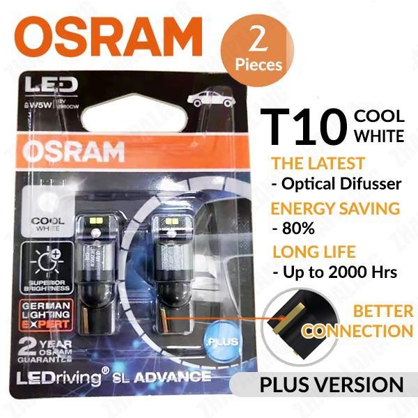 Osram LED Mobil T10 Lampu Kecil Lampu Kota Lampu Kabin Mobil