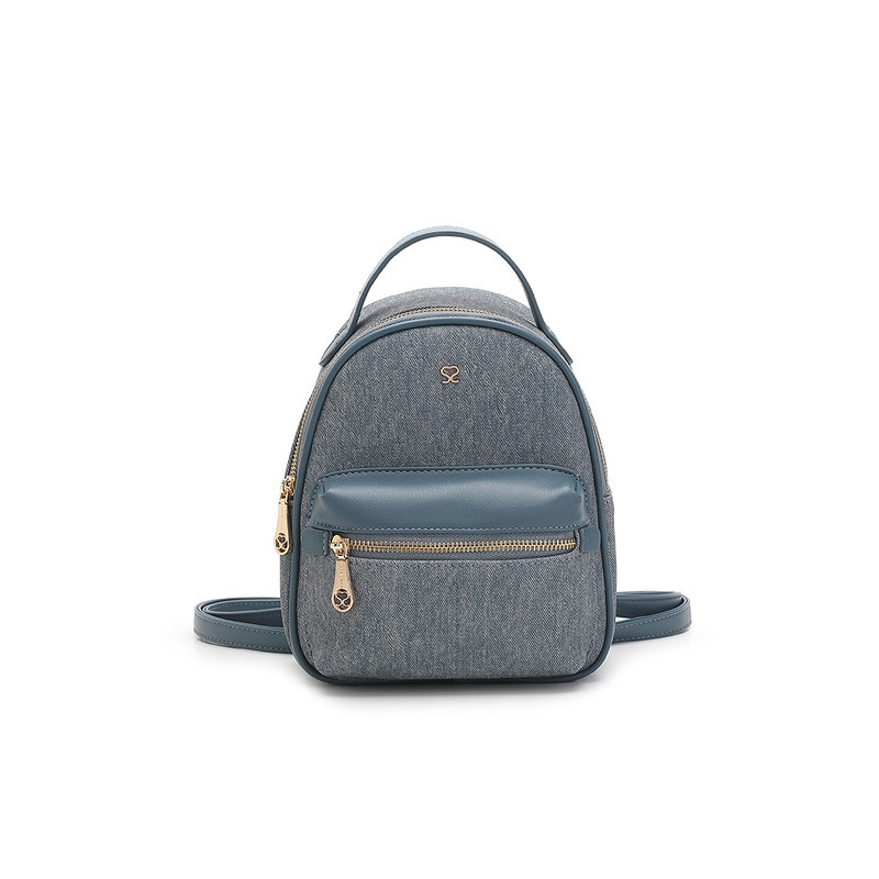 Sara Smith Women's Mini Backpack (Tas Ransel Wanita & Tas Punggung Wanita) - Biru Wanita