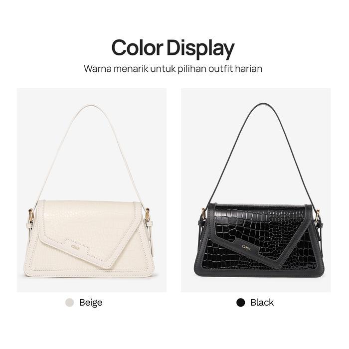 Hody Bag - Tas Wanita Catherine Shoulder Bag Tas Selempang Model Croco Kekinian