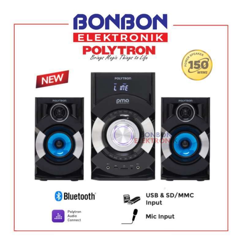 GMC SPEAKER 888R BLUETOOTH NEW + 2 MIC WIRELESS | GRATIS ONKOS KIRIM