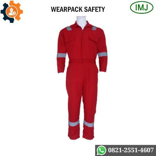 PROMO WEARPACK SAFETY UKURAN 5XL / COVERALL PROYEK JUMBO / BAJU KERJA SAFETY [KINARI]