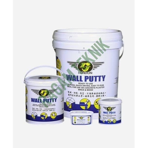 Wall Filler RJ London 25 kg pail Dempul Tembok Plamir Wall Putty