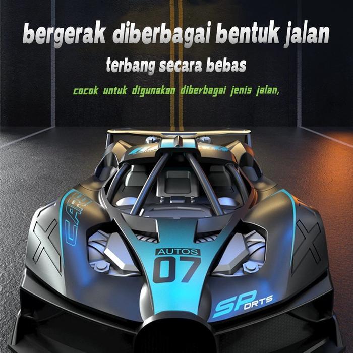 RC Mobil Balap Mini, Rechargeable & Drift, Mainan Kecepatan Tinggi untuk Anak Laki-laki Ban Baterai