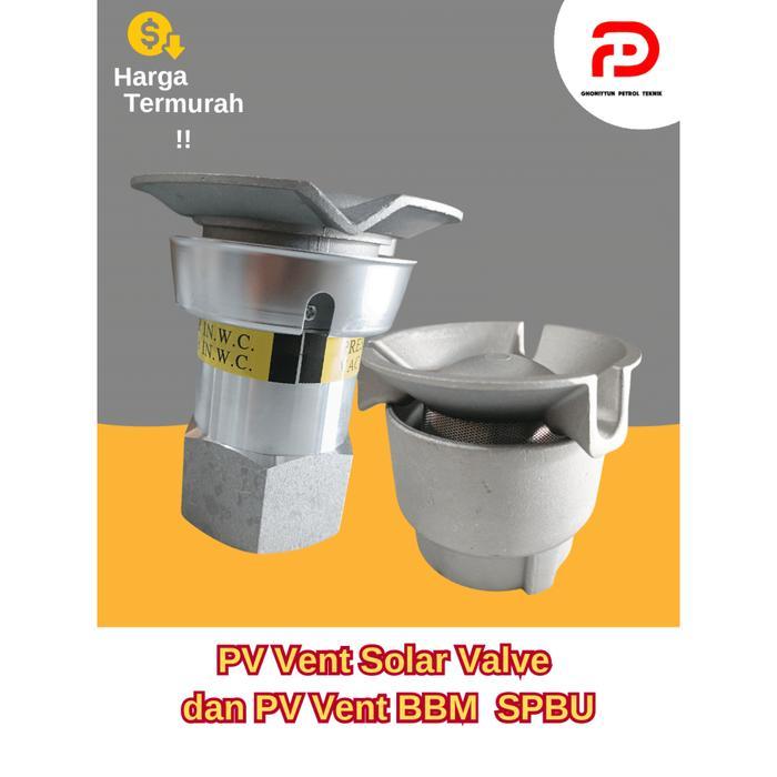 PV Vent Solar Valve dan PV Vent BBM SPBU PERTAMINA PERTASHOP PERTAMINI
