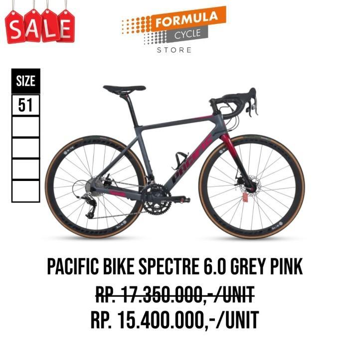 SEPEDA ROAD BIKE PACIFIC SPECTRE 6.0 CARBON DISC BRAKE