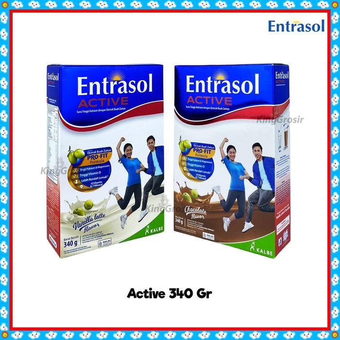 Entrasol Active Susu Tulang Untuk Dewasa 340gr / Susu Bubuk