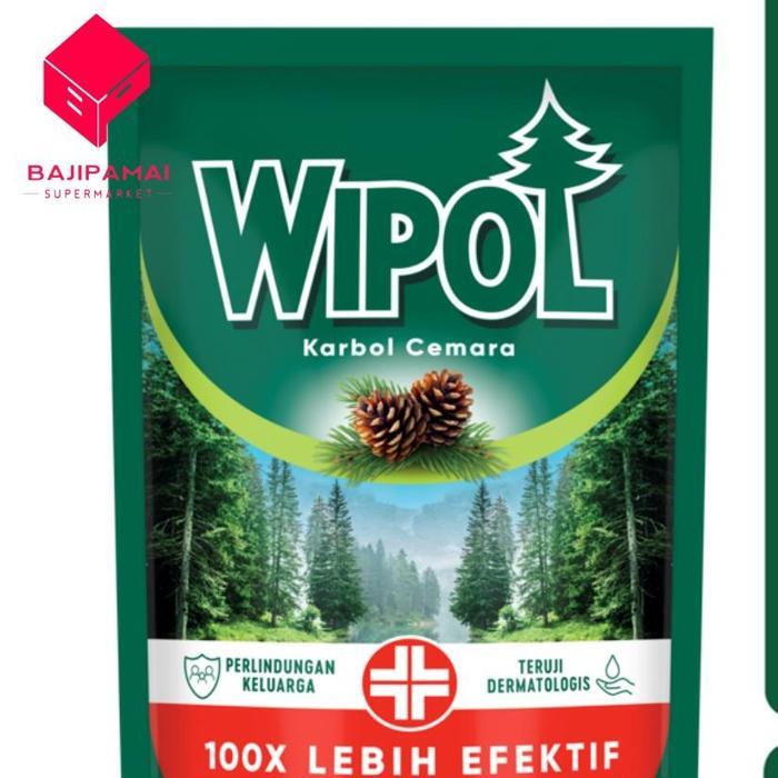 Terlaris Wipol Pel Lantai Karbol Cemara 720 Ml - Karbol Pembersih Best Quality