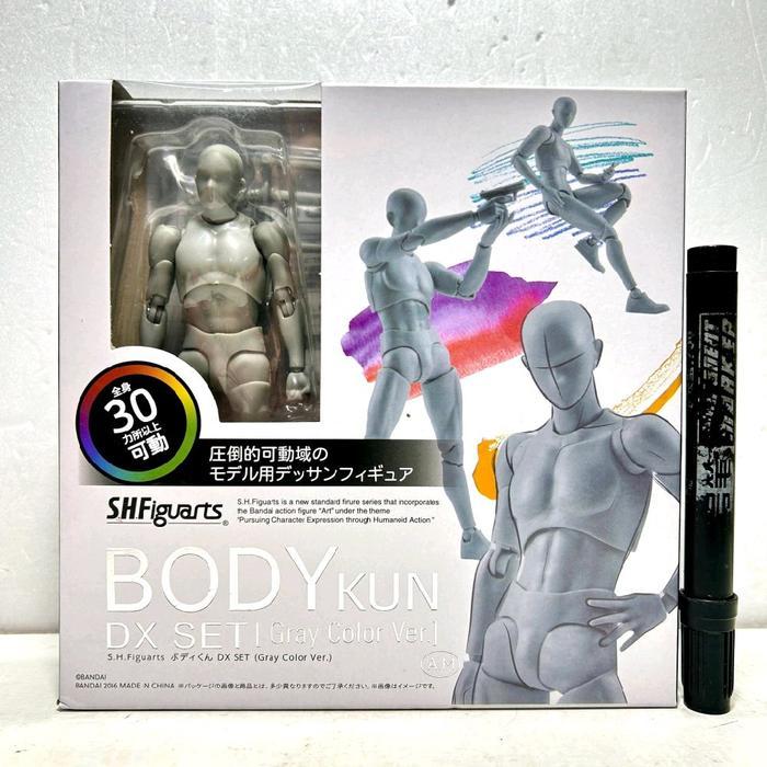 NEW Mainan action figure Body kun grey Dx set figure Shf recast Tinggi sekitar 6inch Artikulasi