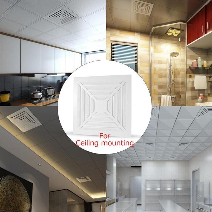 "New" Exhaust Fan Plafon / Heksos / Kipas Angin Hisap Dapur Kamar Mandi Kamar Tidur 8/10/12 Inch