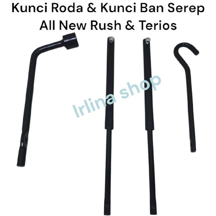 Kunci Roda & Kunci Ban Serep Mobil All New Rush & Terios - Car Tire Accessories