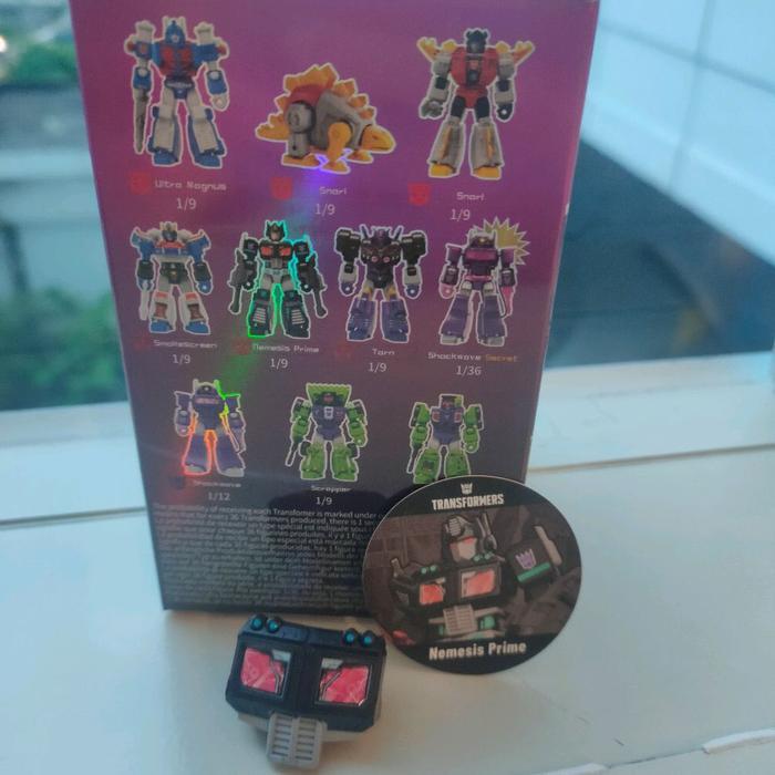 Blokees nemesis prime DW optimus prime black hitam belum rakit gv 04 4