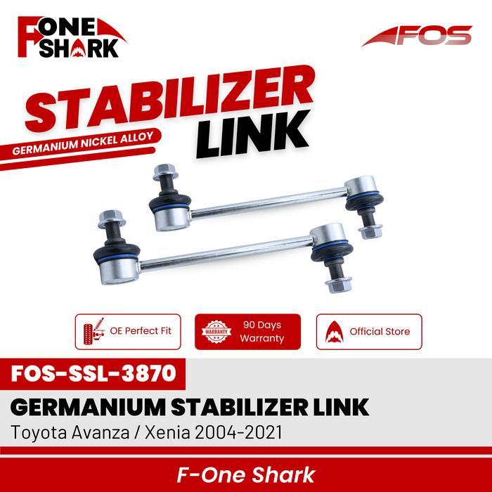 F-ONE SHARK FOS FRONT SWAY BAR LINK STABILIZER LINK STABIL TOYOTA AVANZA / XENIA 2004-2021 PREMIUM