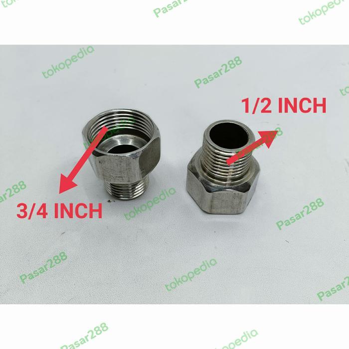 "New" SOK DRAT DALAM 3/4 1/2 INCH DRAT LUAR