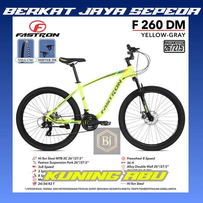 SEPEDA GUNUNG MTB 26 INCH DAN 27.5 INCH FASTRON F260 / SEPEDA GUNUNG DEWASA / SEPEDA ANAK REMAJA - 2