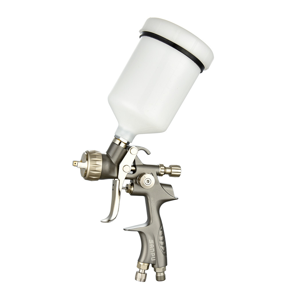 Professional HVLP Automotive Spray Gun 1.3mm Air Spray Gun with High Atomization Spraying Featuring