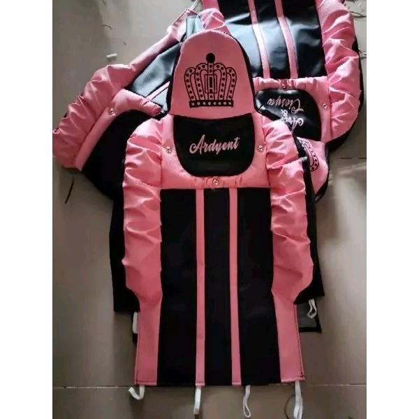 Sarung jok mobil model sofa Avanza, Xenia, Mobilio,sigra, calya, Terios,innova all mobil 3 baris