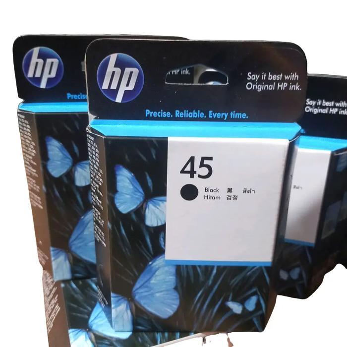 Tinta Cartridge HP 45 Black original tinta hp 45