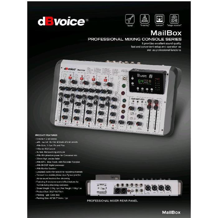 Mixer Dbvoice Live Streaming Mailbox / Mail Box