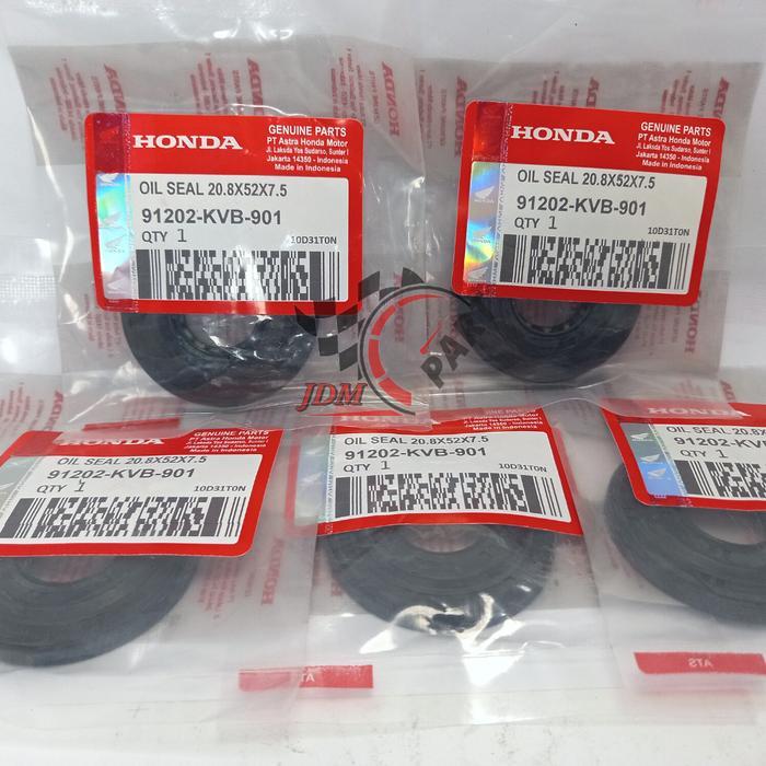 Alpha Sparepart - Grosir 5 Pcs Seal Kruk As Vario / Beat / Scoopy / Beat F1 / Spacy / Beat Esp /