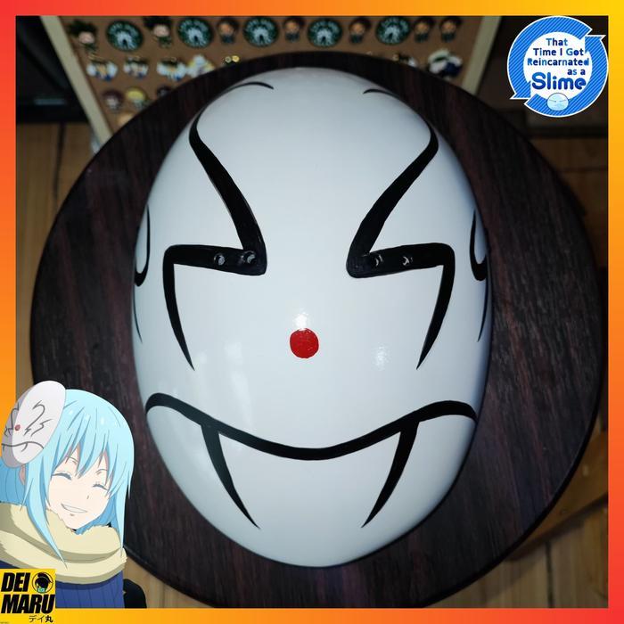 Topeng Cosplay Rimuru Tempest Anime Tensei Shitara Slime Datta Ken
