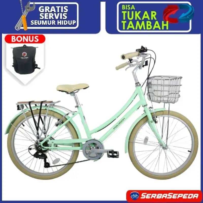 Sepeda Keranjang - Sepeda Polygon Claire 24