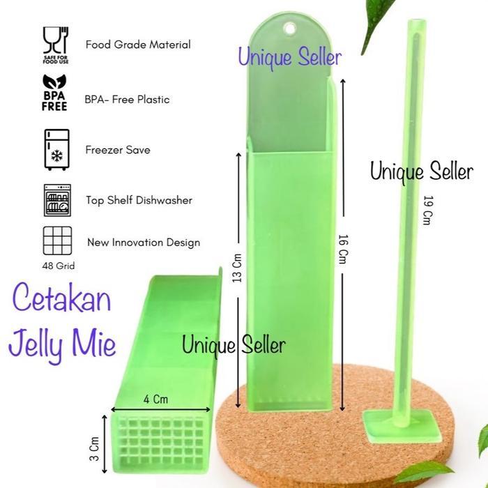 Cetakan Jelly Mie Puding Agar Dorong / Cetakan Mie Jelly Puding Dorong / Cetakan Jelly Jelli Jely