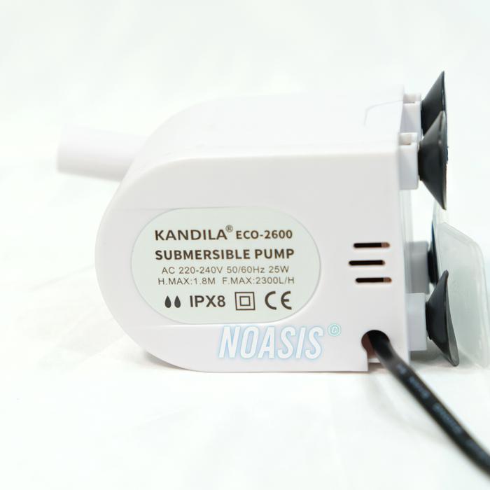 Pompa Air Celup Aquarium Kandila Eco - 2600 Power Head Low Watt 25 W