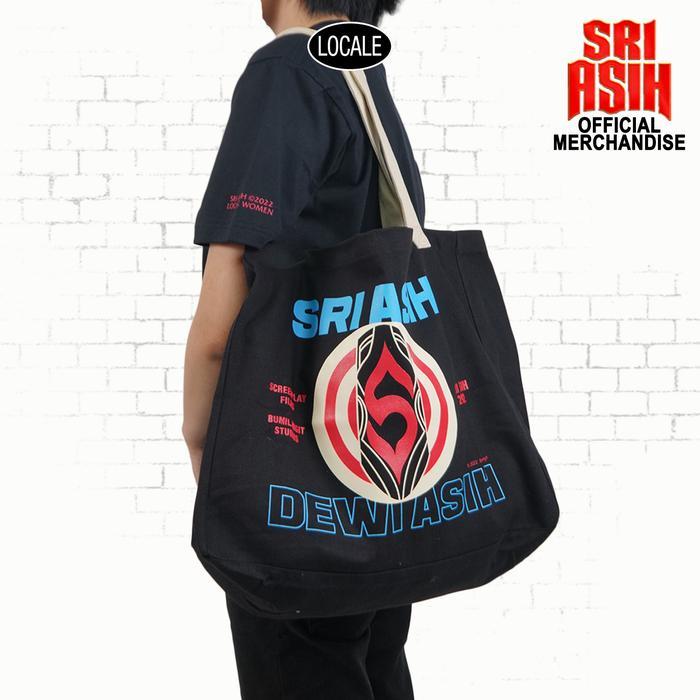 JUAL Sri Asih X Locale TOTEBAG Canvass All Size