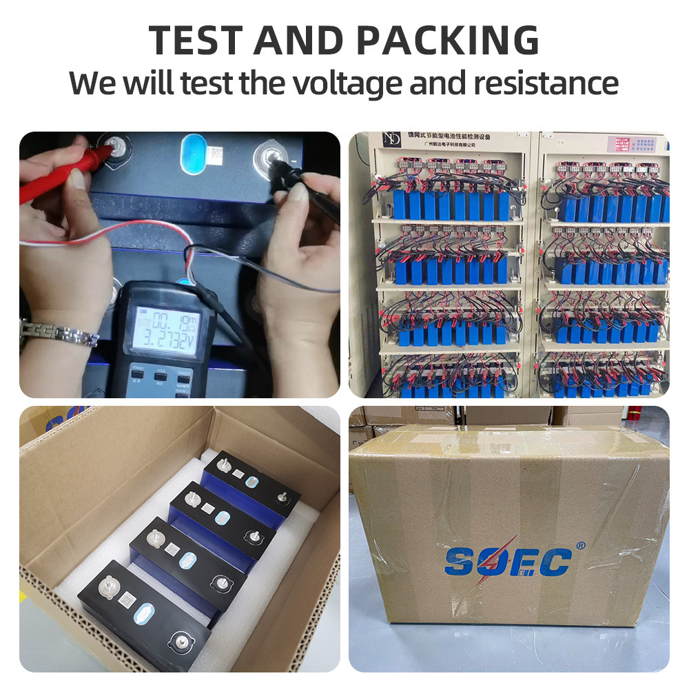 SOEC 3.2V 230Ah Lithium Battery 6000 Cycles Rechargeable Lithium Iron Phosphate Cell DIY Battery