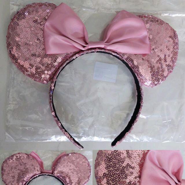 Bando minnie mouse ori disneyland natal mickey / boneka minnie mouse original disney parks