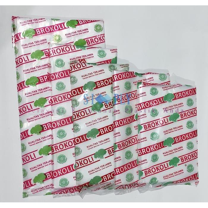 Plastik Pe Brokoli Uk 25X45 Populer
