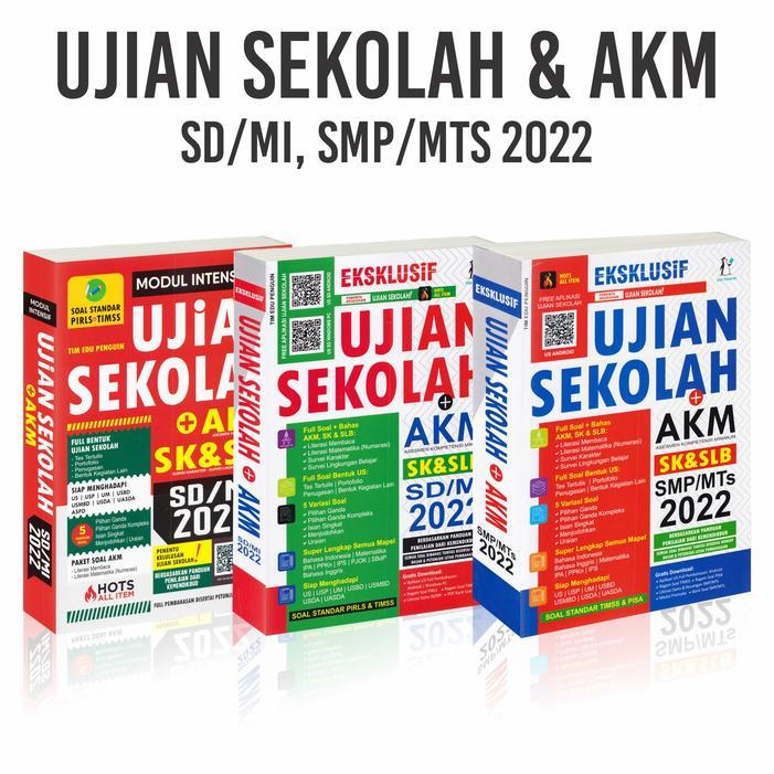 ASLI Buku UJIAN SEKOLAH Modul Intensif Ekslusif SK SLB SD MI SMP MTS / - KI READY STOCK