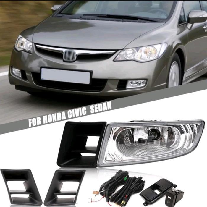 Foglamp civic fd 2006 - 2008 full set