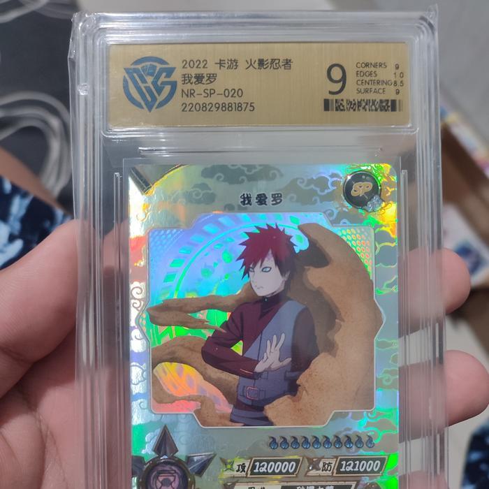 Naruto Kayou Ccg - Slab Grading Ready