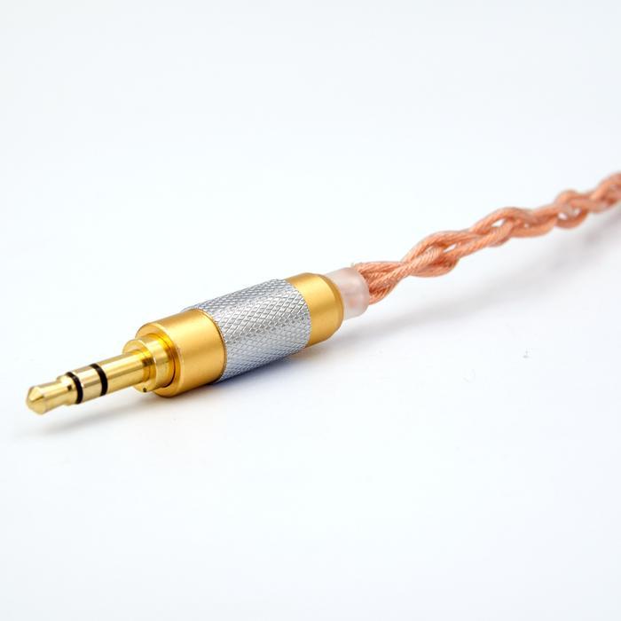 JC Ally JC04 Rose Gold - Earphone Cable Upgrade NON MIC