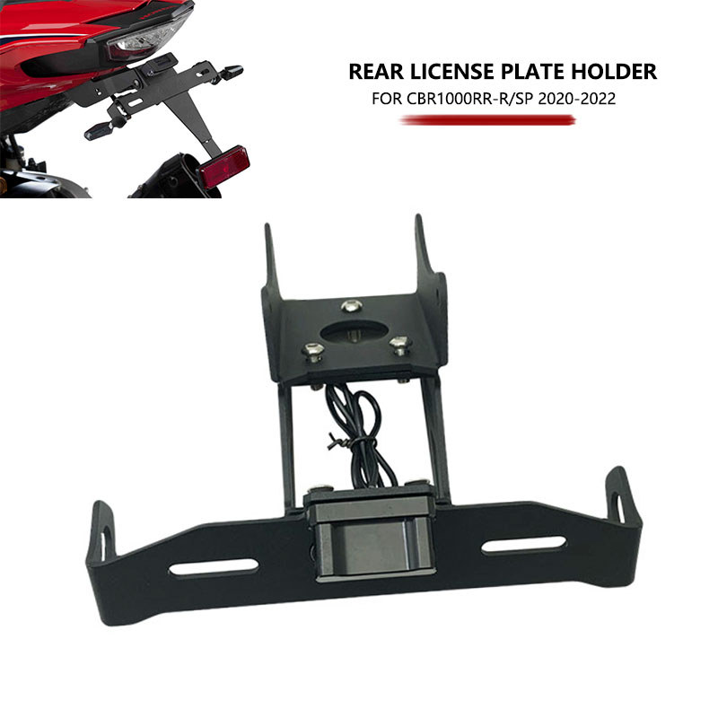 FOR HONDA CBR1000RR CBR 1000 RR RA FIREBLADE SP 2017 2018 2019-2022 LICENSE PLATE FRAME HOLDER