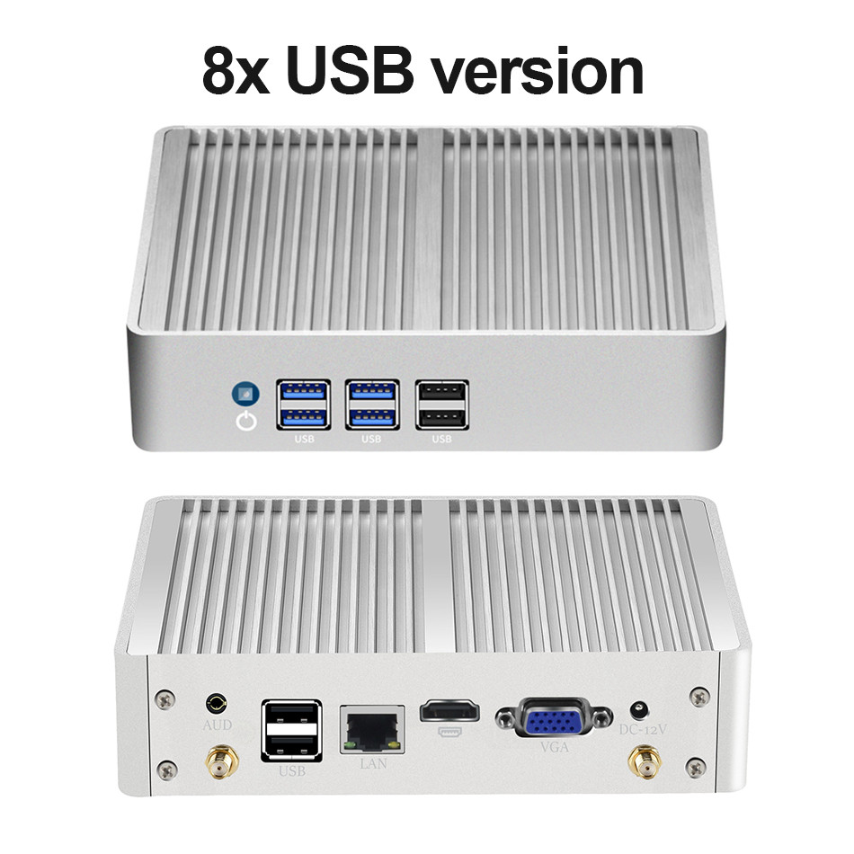 " Household Mini Pc Intel Core I7-4500U I5-4200U Windows 10 Linux Htpc "