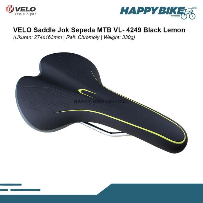 VELO Sadel Jok Dudukan Sepeda 4249 Bicycle Saddle MTB Roadbike