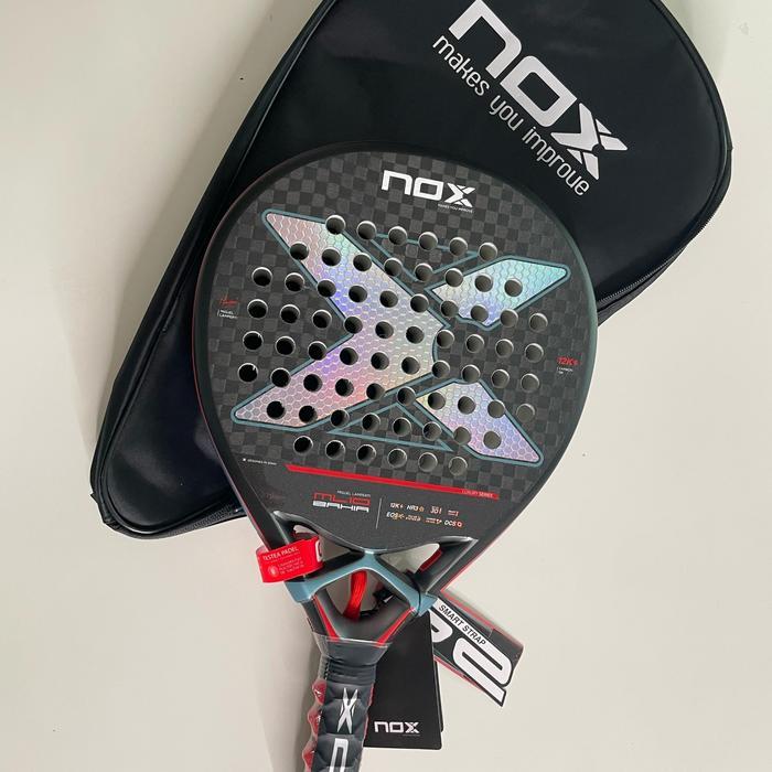 Raket Padel Tennis Nox Ml10 Bahia 12K Authentic Miguel Lamperti Luxury Series